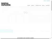 Tablet Screenshot of digitaloutlook.com.au